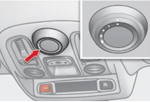 Citroën C4. Elektrisch bedienbare Dachjalousie