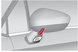 Citroën C4. Austausch der integrierten seitlichen Zusatzblinker