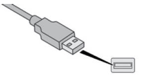 Citroën C4. USB-Laufwerk