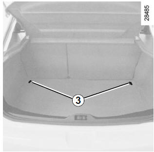 Renault Megane. Befestigung über ISOFIX-System