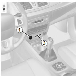 Renault Megane. Fahrzeuge ohne manuelle Entlüftungspumpe 