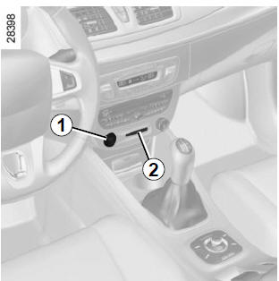 Renault Megane. RENAULT Keycard mit Fernbedienung