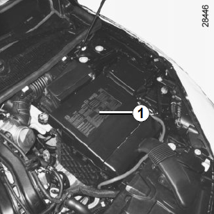 Renault Megane. Batterie 