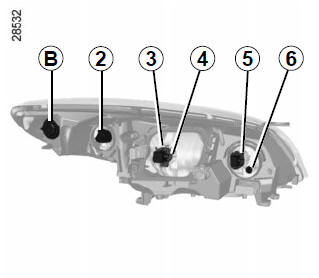 Renault Megane. Tagfahrlicht