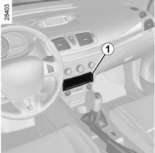 Renault Megane. Radio-vorrüstung 