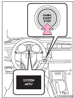 Toyota Corolla. Ändern der Motorschalter-Modi