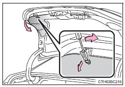 Toyota Corolla. Nebelschlussleuchte 