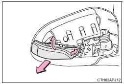 Toyota Corolla. Seitlicher Fahrtrichtungsanzeiger