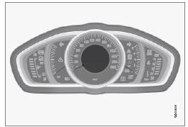 Volvo V40. Informationsdisplay