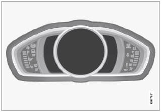 Volvo V40. Informationsdisplay