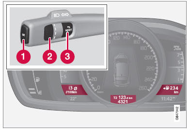 Volvo V40. Überschriften