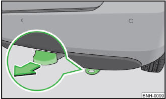 Abb. 120 Abschleppöse hinten