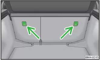 Abb. 90 Rücksitz: TOP TETHER