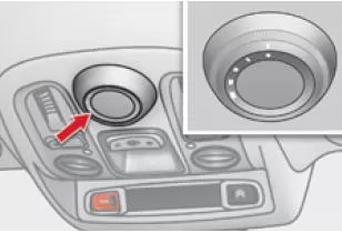 Citroën C4. Elektrisch bedienbare Dachjalousie