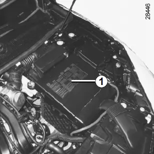 Renault Megane. Batterie 