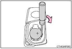 Toyota Corolla. Austausch der Batterie
