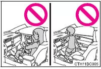 Toyota Corolla. Vorsichtsmaßnahmen für SRS-Airbags