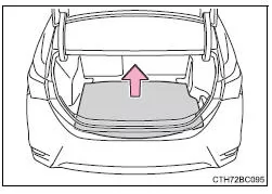 Toyota Corolla. Herausnehmen des Wagenhebers