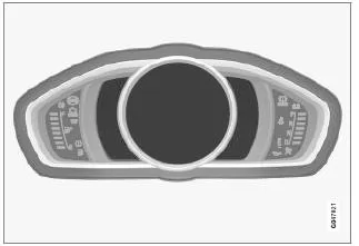 Volvo V40. Informationsdisplay